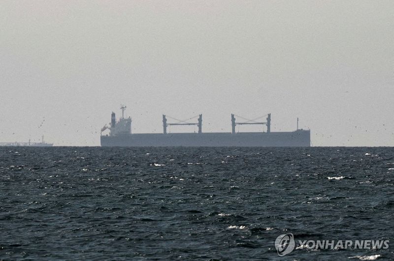 호르무즈 해협 인근의 화물선 (출처=연합뉴스)