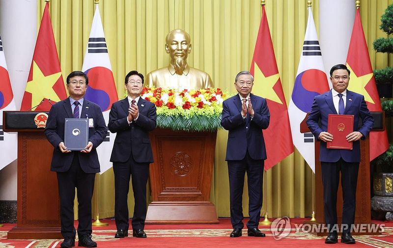 한-베트남, 전력 인프라 협력 (출처=연합뉴스)