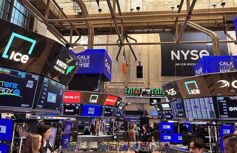 미국 뉴욕증권거래소(NYSE) (출처=연합뉴스)