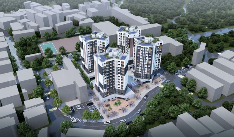 궁동 108-1일대 지구단위계획 및 궁동108-1일대 특별계획구역 조감도. 서울시 제공