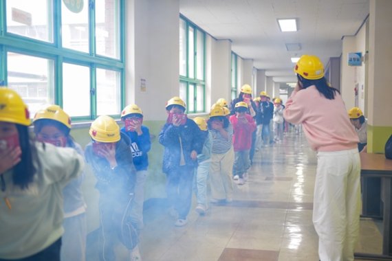 현대건설-건설산업사회공헌재단-플랜, 지진 등 기후위기 대비 어린이 재난안전 교육 실시