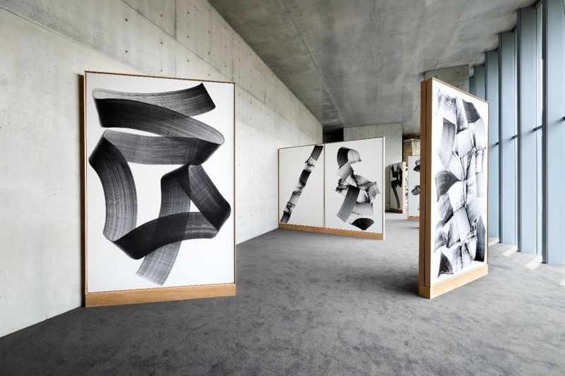 이배의 '붓질' 뮤지엄 산 제공