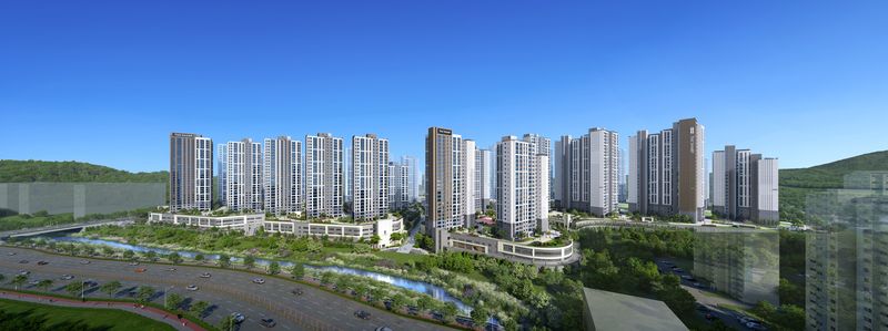 인천 더샵 검단레이크파크 2857가구 내달 풀린다