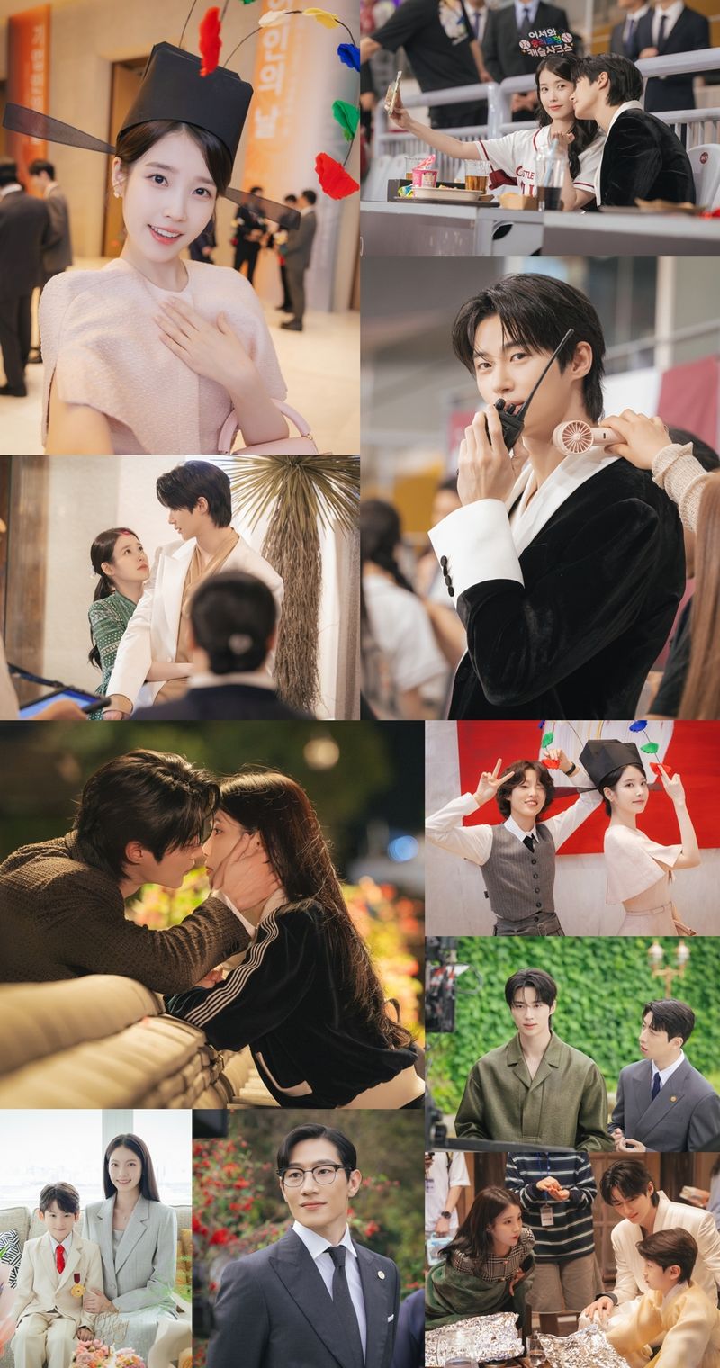 21세기 대군부인 비하인드 보도스틸. MBC 제공