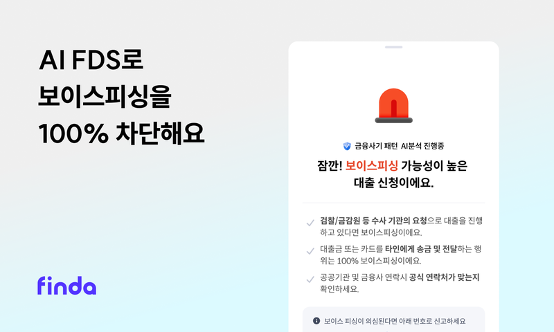 핀테크 핀다의 AI기반 이상거래탐지시스템. /사진=핀다 제공