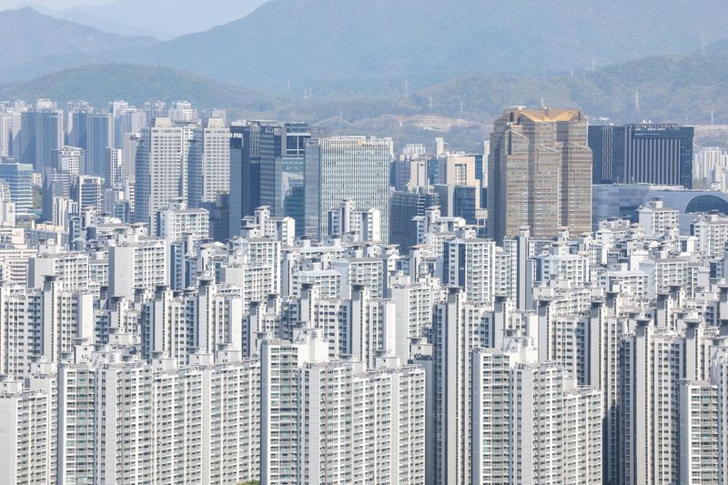 서울 시내 아파트 단지 모습.ⓒ 뉴스1 조연우 인턴기자