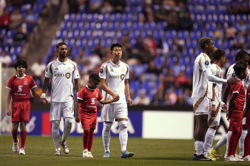 [푸에블라=AP/뉴시스] 미국 프로축구 메이저리그사커(MLS) 로스앤젤레스FC(LAFC)의 손흥민. 2026.04.14.
