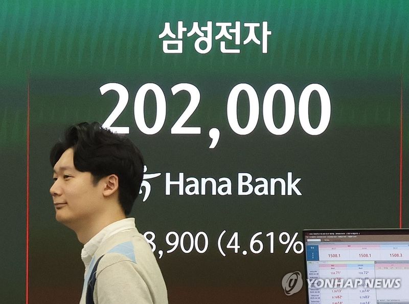 삼성전자, 1분기 매출 역대 최대 실적…주가 상승하나 (출처=연합뉴스)