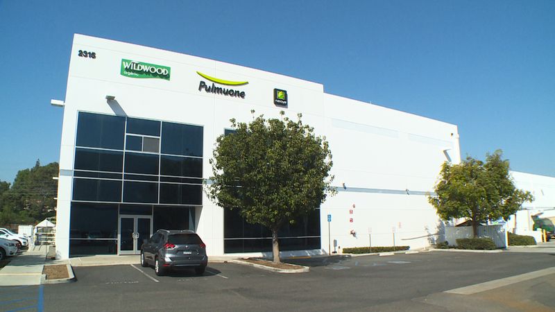 미국 풀무원 풀러튼 공장 전경. 풀무원 제공