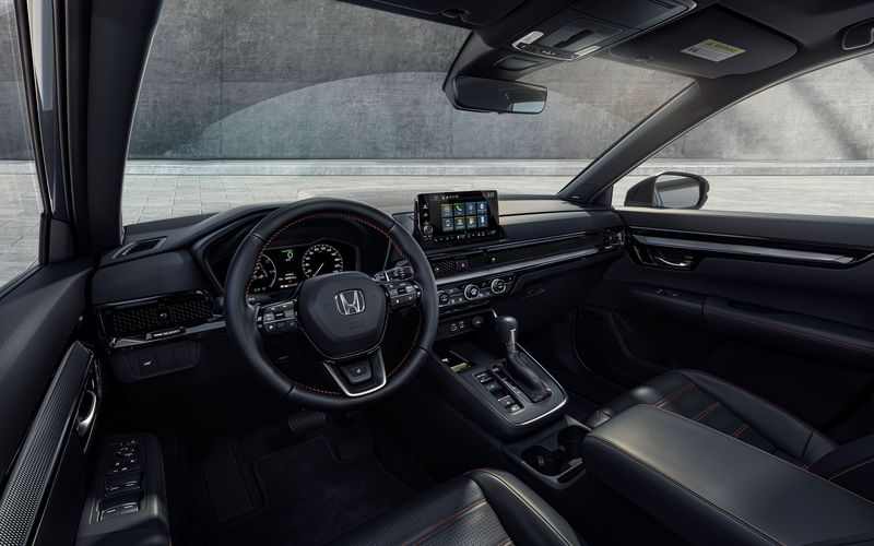 2025년 11월 국내에 출시된 혼다 준중형 SUV 'CR-V'의 6세대 부분 변경 모델 1열 실내 모습(자료사진. 혼다코리아 제공).