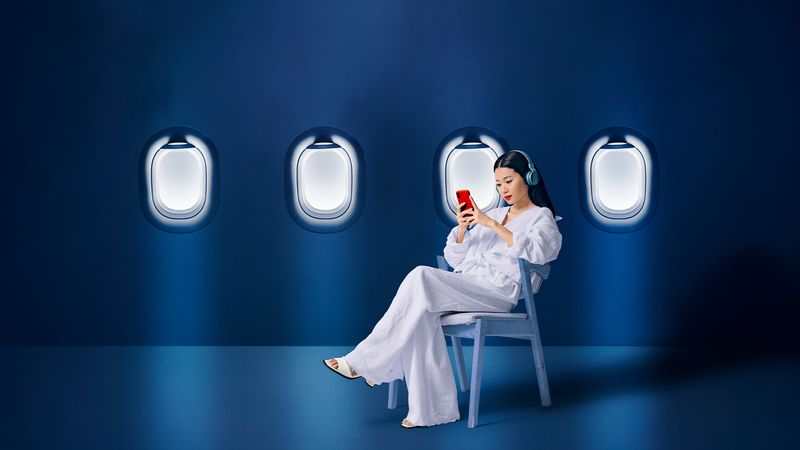 스타링크 기내 와이파이(에어프랑스 제공)