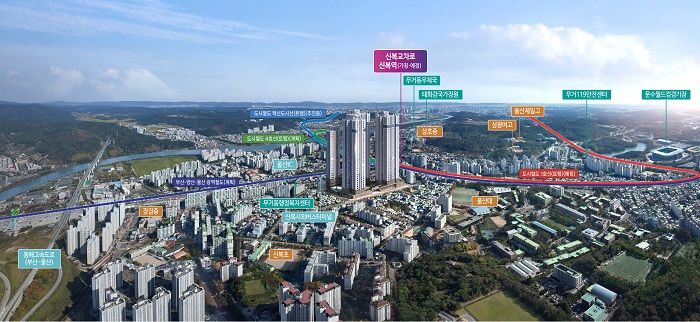 역세권 입지 갖춘 '(가칭)울산신복역 비스타 메트로' 견본주택 개관