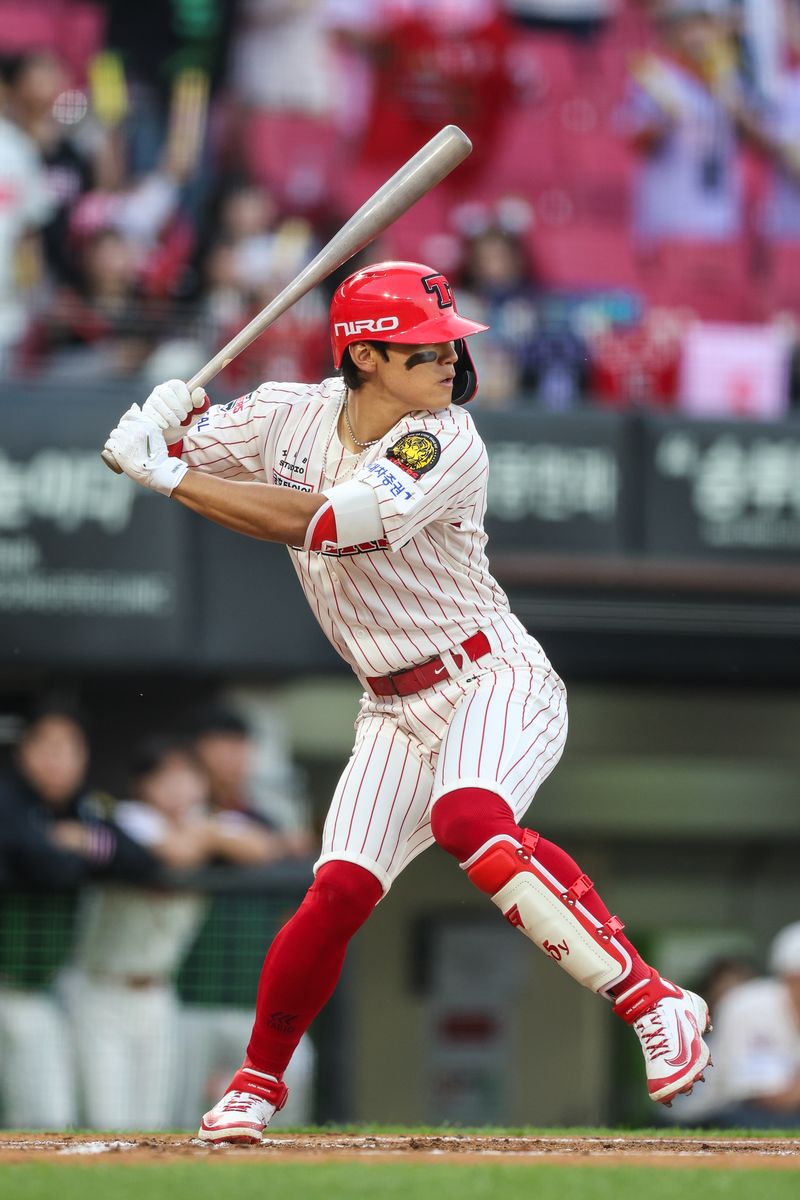 생애 첫 홈런왕에 도전하는 김도영은 현재 9개로 홈런 단독 1위로 올라 있다. KIA 타이거즈 제공