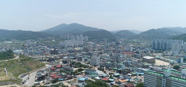 음성자이 센트럴시티 20층 전망