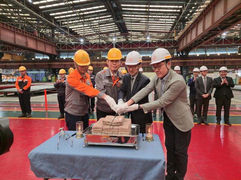바다 위 보급 기지 '대양해군의 핏줄' 차세대 군수지원함 2차 착공식