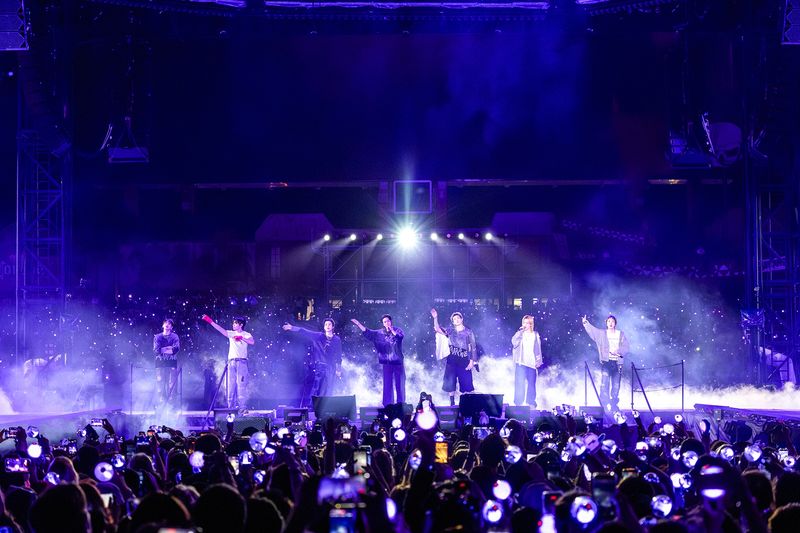 [서울=뉴시스] 방탄소년단 탬파 공연. (사진 = 빅히트 뮤직 제공) 2026.04.29. photo@newsis.com *재판매 및 DB 금지