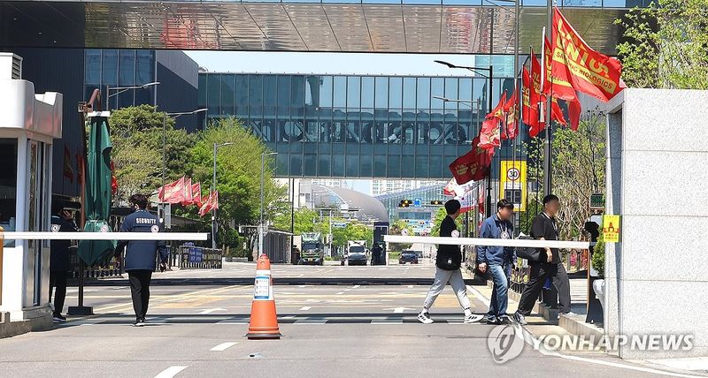 파업 앞둔 삼성바이오로직스 (출처=연합뉴스)