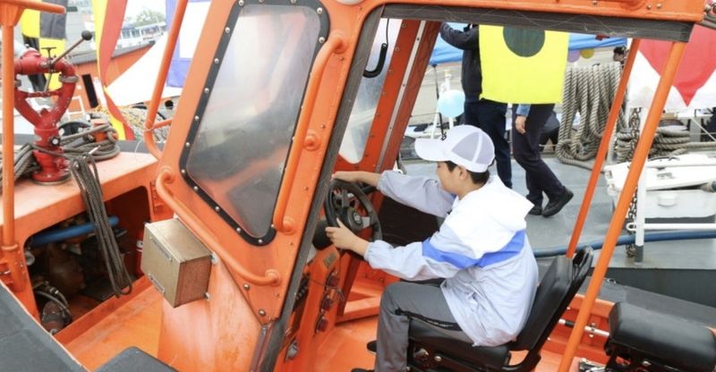 속초해경 경비함정 공개행사 (출처=연합뉴스)