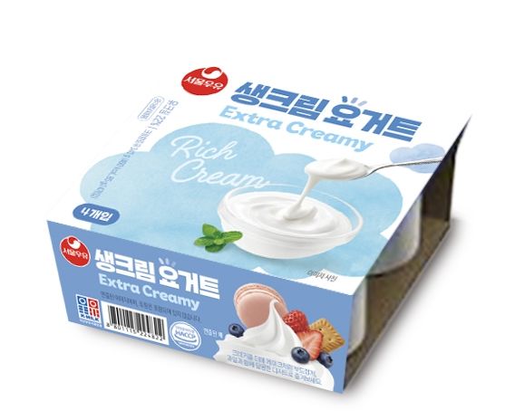 '서울우유 생크림 요거트' (출처=연합뉴스)