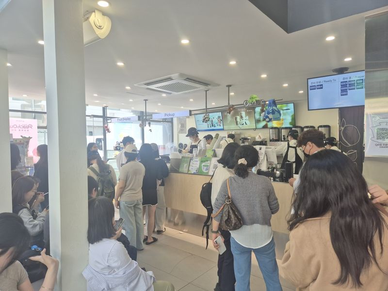 '차백도' 신촌점 내부 (출처=연합뉴스)