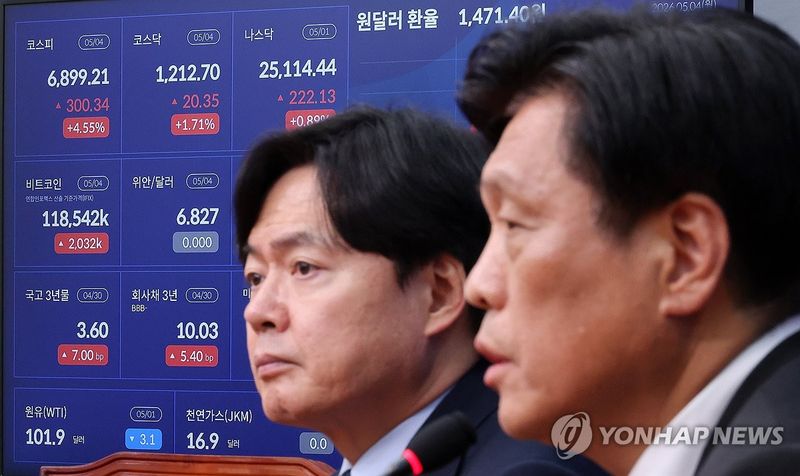 지방선거 한 달 앞으로…코스피 지수는? (출처=연합뉴스)