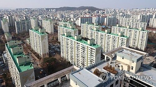 서울 양천구 목동신시가지 아파트 일대 전경. 사진=연합뉴스