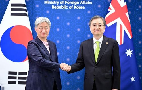 한-호주 외교장관회담 (출처=연합뉴스)