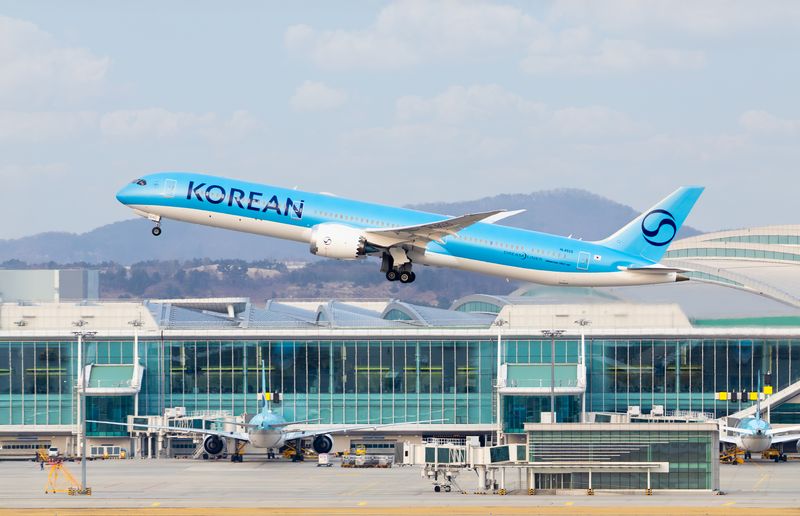 [서울=뉴시스] 대한항공 B787-10.(사진=대한항공 제공) *재판매 및 DB 금지