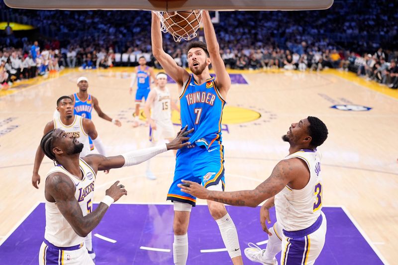[로스앤젤레스=AP/뉴시스] 미국프로농구(NBA) 오클라호마시티 선더의 쳇 홈그렌. 2026.05.09.