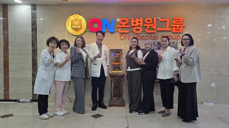 우즈베키스탄 의사들, 온병원서 'K-의료' 배운다​