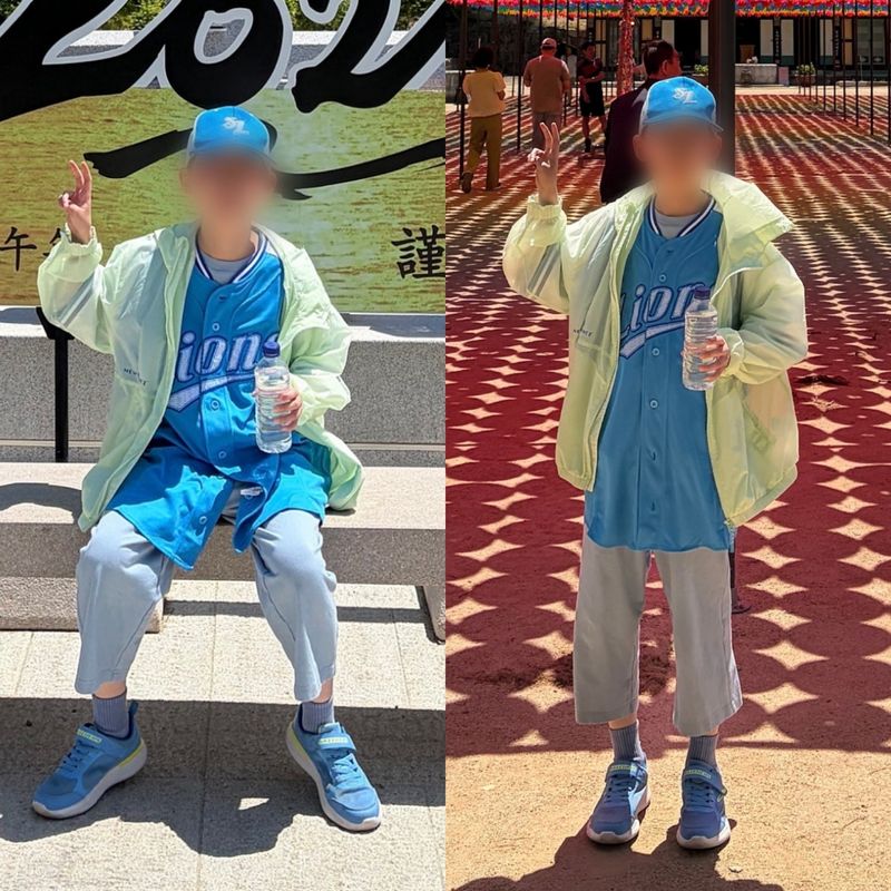 경북 청송 주왕산에서 실종되기 전 A 군의 모습.(독자 제공. 재판매 및 DB 금지)2026.5.12/뉴스1