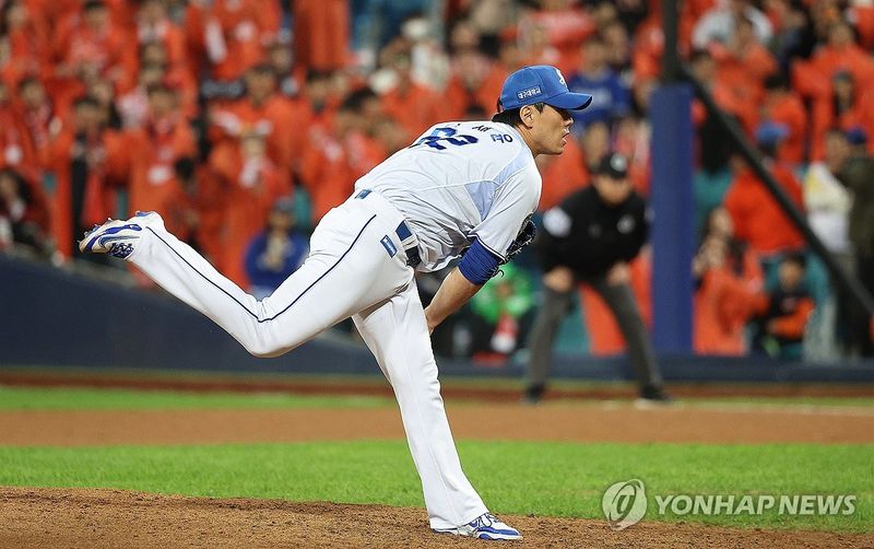김재윤, 역투 (출처=연합뉴스)