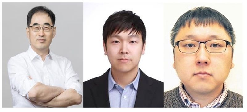 고려대 화학과 곽경원 교수, 바이오의공학과 구자현 교수, 육군사관학교 화학과 김성봉 교수(공동 교신저자). 고려대 제공