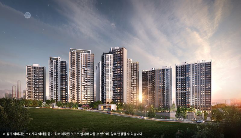 라클라체자이드파인 투시도 GS건설 제공
