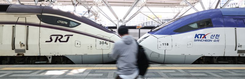 KTX·SRT 열차 예매, 한 앱에서…통합 앱 '코레일+' 3일 출시