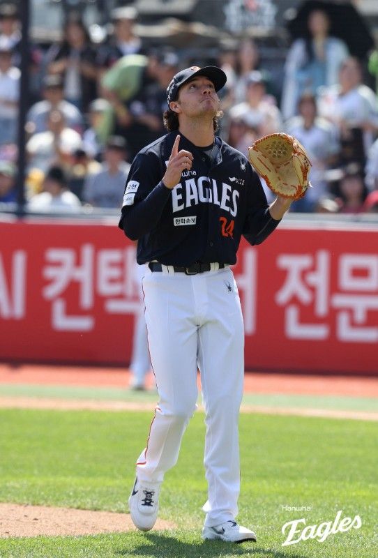[서울=뉴시스] 프로야구 한화 이글스 투수 오웬 화이트. (사진=한화 제공) 2026.05.16. *재판매 및 DB 금지