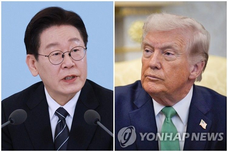 이재명 대통령(왼쪽)과 트럼프 미국 대통령 (출처=연합뉴스)