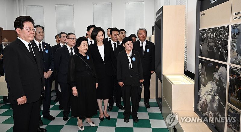 옛 전남도청 방문한 이재명 대통령 (출처=연합뉴스)