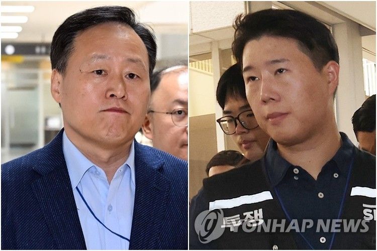 삼성전자 2차 사후조정 2일차 회의 참석한 노사 (출처=연합뉴스)