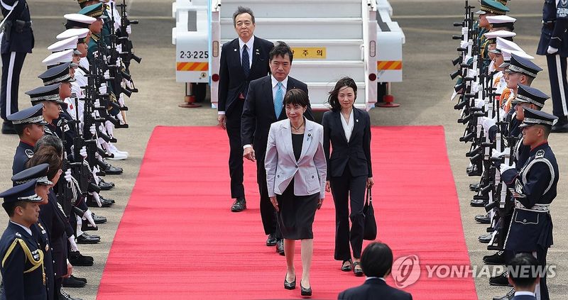 다카이치 일본 총리 방한 (출처=연합뉴스)