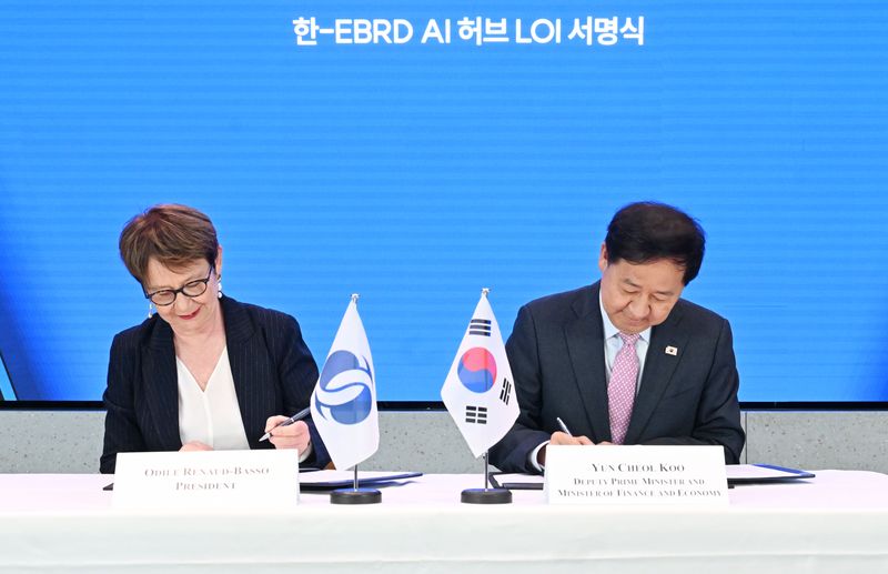 구 부총리, EBRD와 '한국 AI허브' 조성 협력