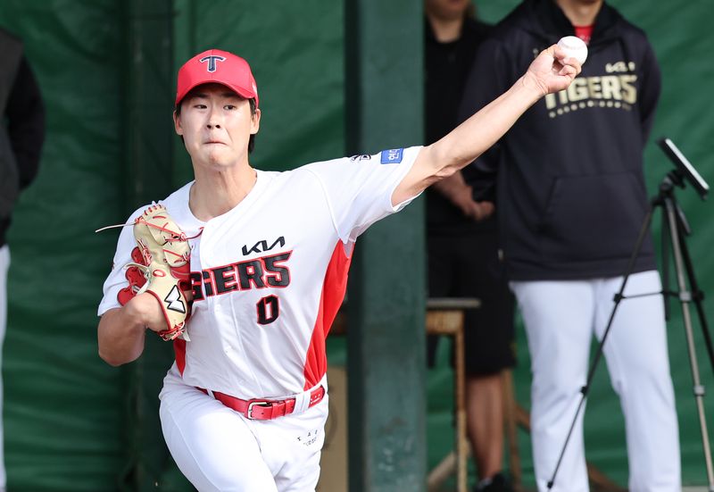 KIA 타이거즈 투수 곽도규.뉴스1
