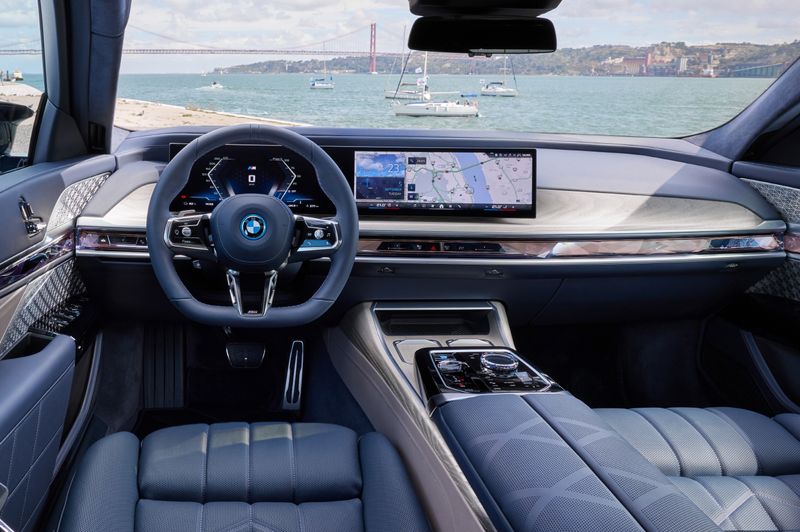 BMW 7시리즈 실내. BMW그룹코리아 제공.
