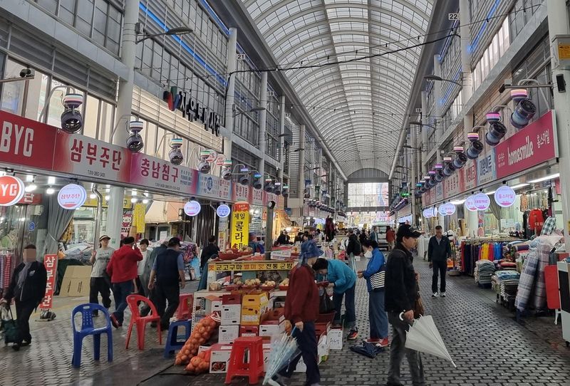 지난 20일 방문한 대전 중앙시장 (출처=연합뉴스)