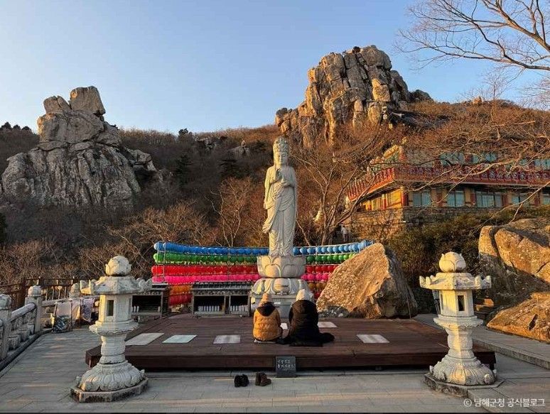 남해 보리암 전경 (출처=연합뉴스)