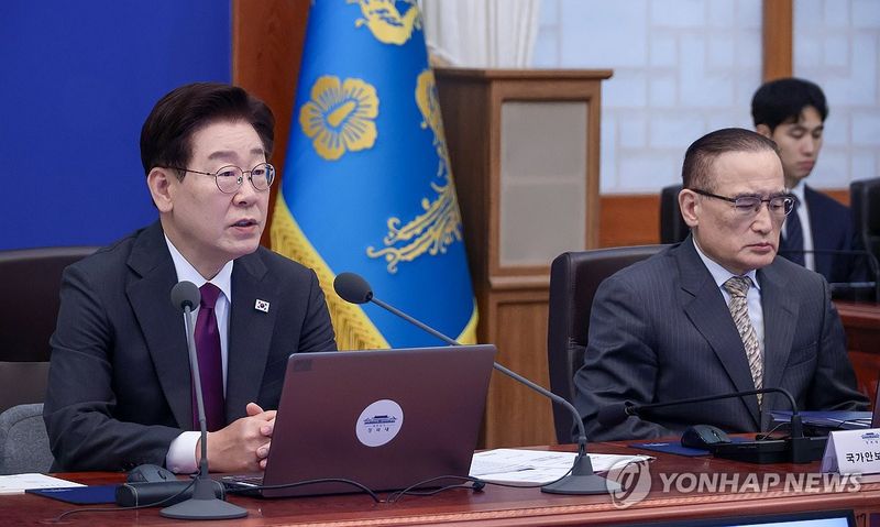 이재명 대통령, 수석보좌관회의 발언 (출처=연합뉴스)