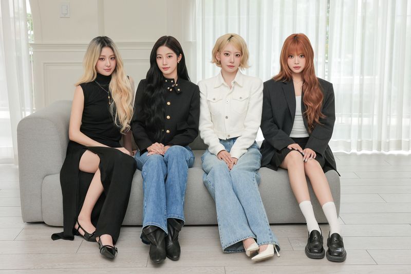 그룹 르세라핌/ 사진제공=쏘스뮤직