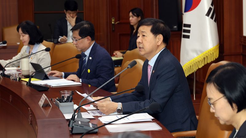 구윤철 부총리 겸 재정경제부 장관이 22일 서울 종로구 정부서울청사에서 열린 부동산관계장관회의에서 발언하고 있다. 사진=서동일 기자