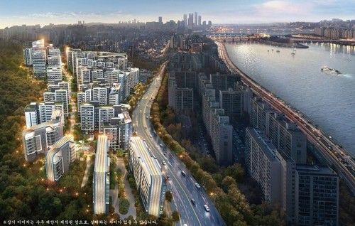 서울 동작구 흑석동 써밋더힐 조감도 (출처=연합뉴스)