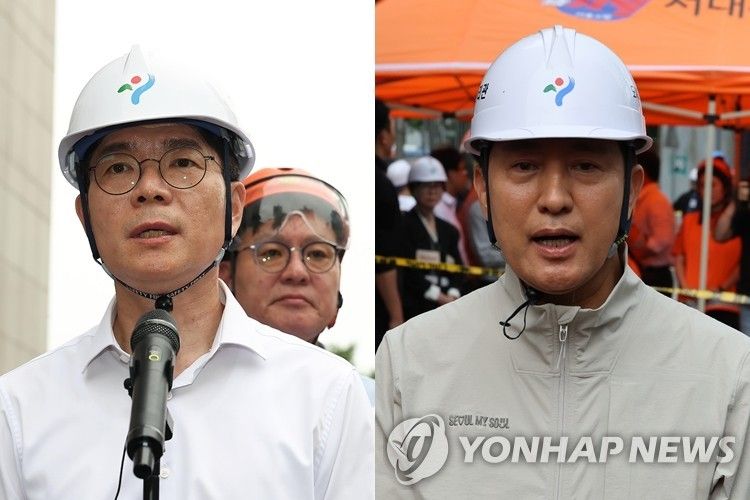 더불어민주당 정원오 서울시장 후보(왼쪽)와 국민의힘 오세훈 서울시장 후보 (출처=연합뉴스)